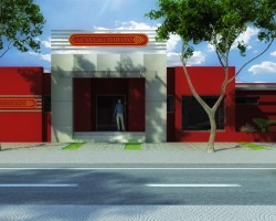3D Anteproyecto de Comercio Render Arquitectura Comercial