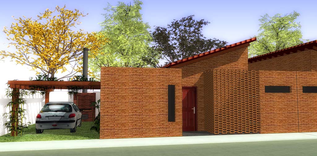 3D Viviendas de Interés Social de 60 m2, para Conjunto Habitacional en la  ciudad de Limpio | Arquitectos del Paraguay, Galería de Arquitectura,  Proyectos y Servicios de Construcción.