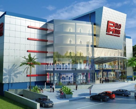 3D Polo Modas Shopping Center Render Arquitectura Comercial