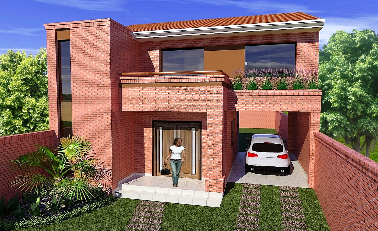 3D Vivienda Unifamiliar Render