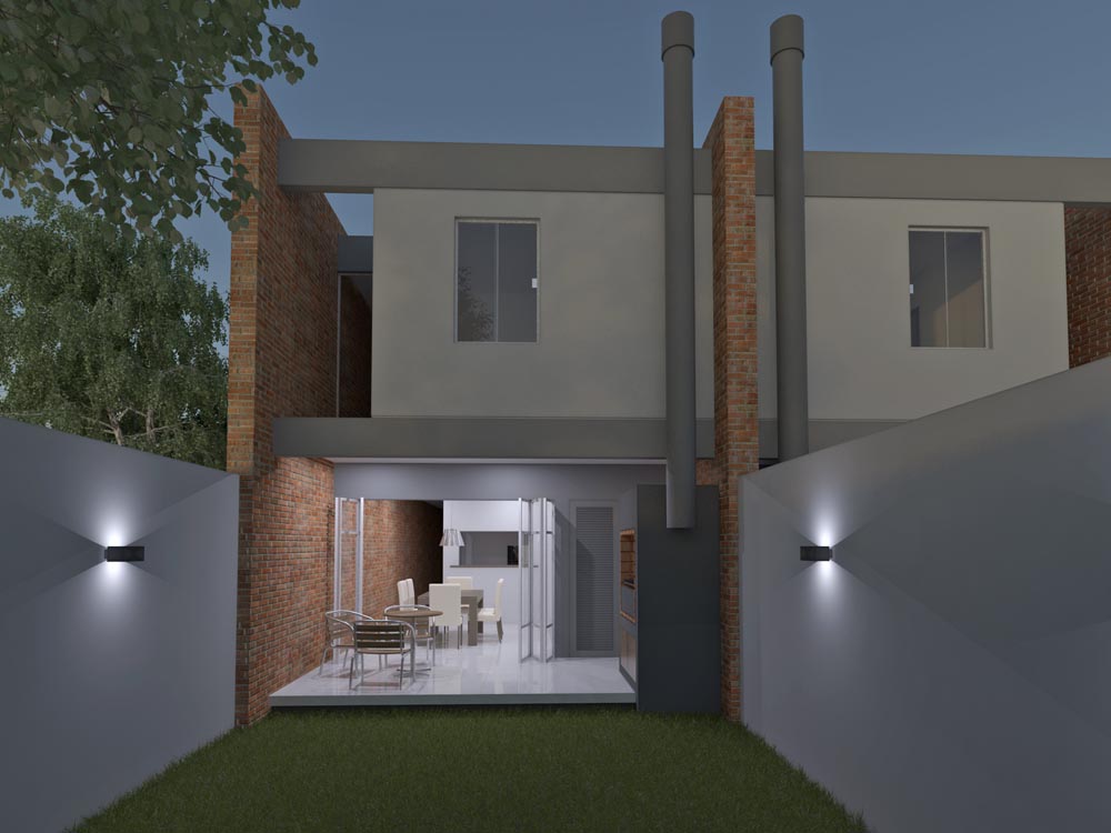 3D Vivienda tipo Duplex Render | Arquitectos.com.py | Paraguay, Galería